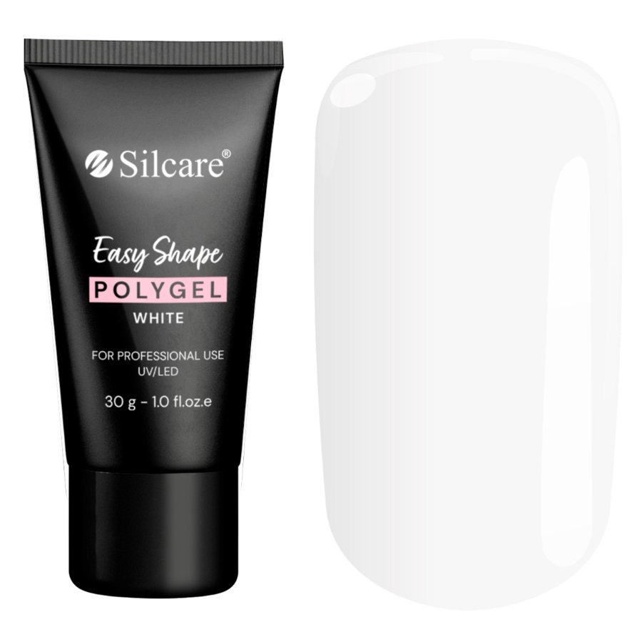 16129321710144057 Easy Shape Polygel akrylożel do paznokci White 30g - obrazek 1