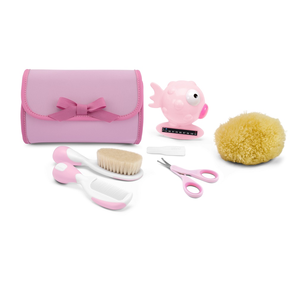 16169701722492166 My First Beauty zestaw akcesoriów do higieny i kąpieli 0m+ Różowy - obrazek 1
