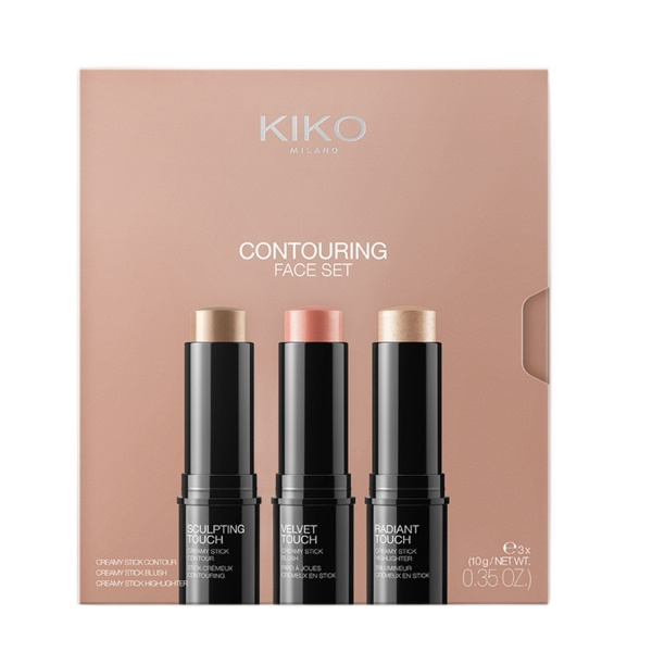 16170231716204604 Contouring Face Set zestaw sztyft do konturowania 10g + róż w sztyfcie 10g + rozświetlacz w sztyfcie 10g - obrazek 1