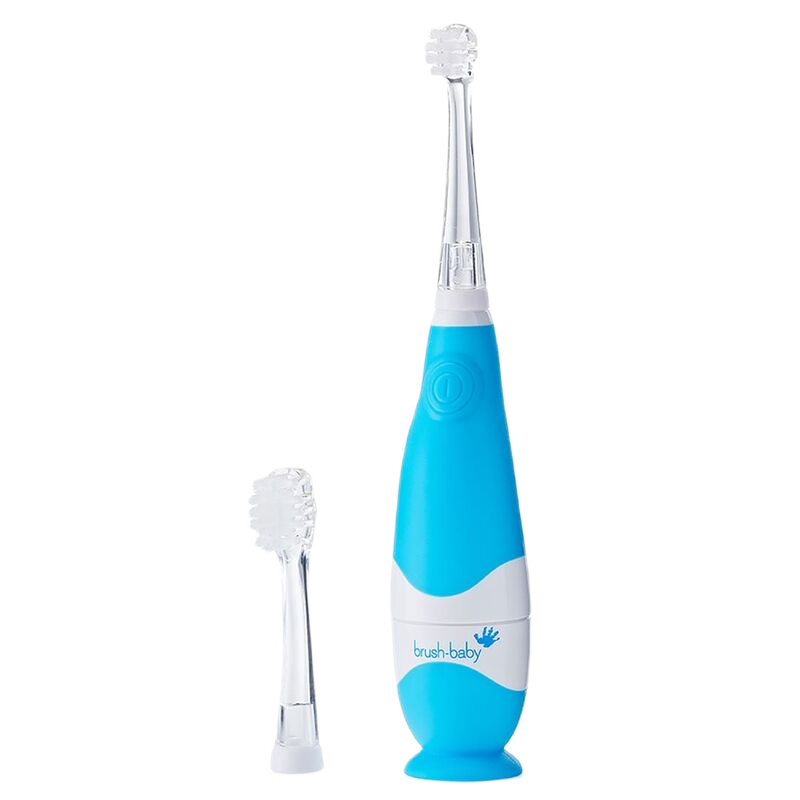 16269821720683233 BabySonic szczoteczka soniczna dla dzieci w wieku 0-3 lat Blue - obrazek 1