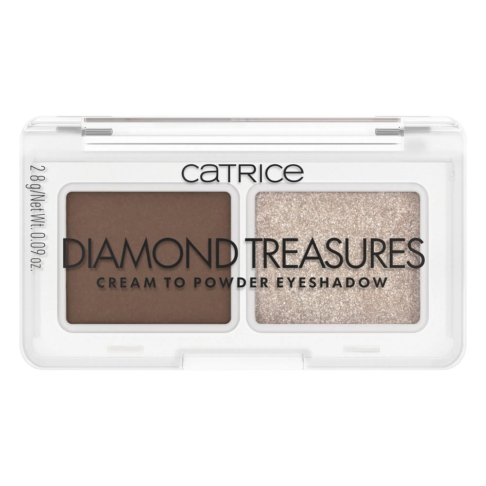 16311411762521362 Diamond Treasures Cream to Powder Eyeshadow kremowo-pudrowy cień do powiek 010 Hazel Spark 2.8g - obrazek 1