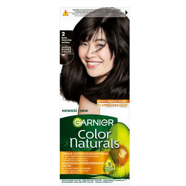 16445361728283239 Color Naturals odżywcza farba do włosów 2.0 Bardzo Ciemny Brąz - obrazek 1