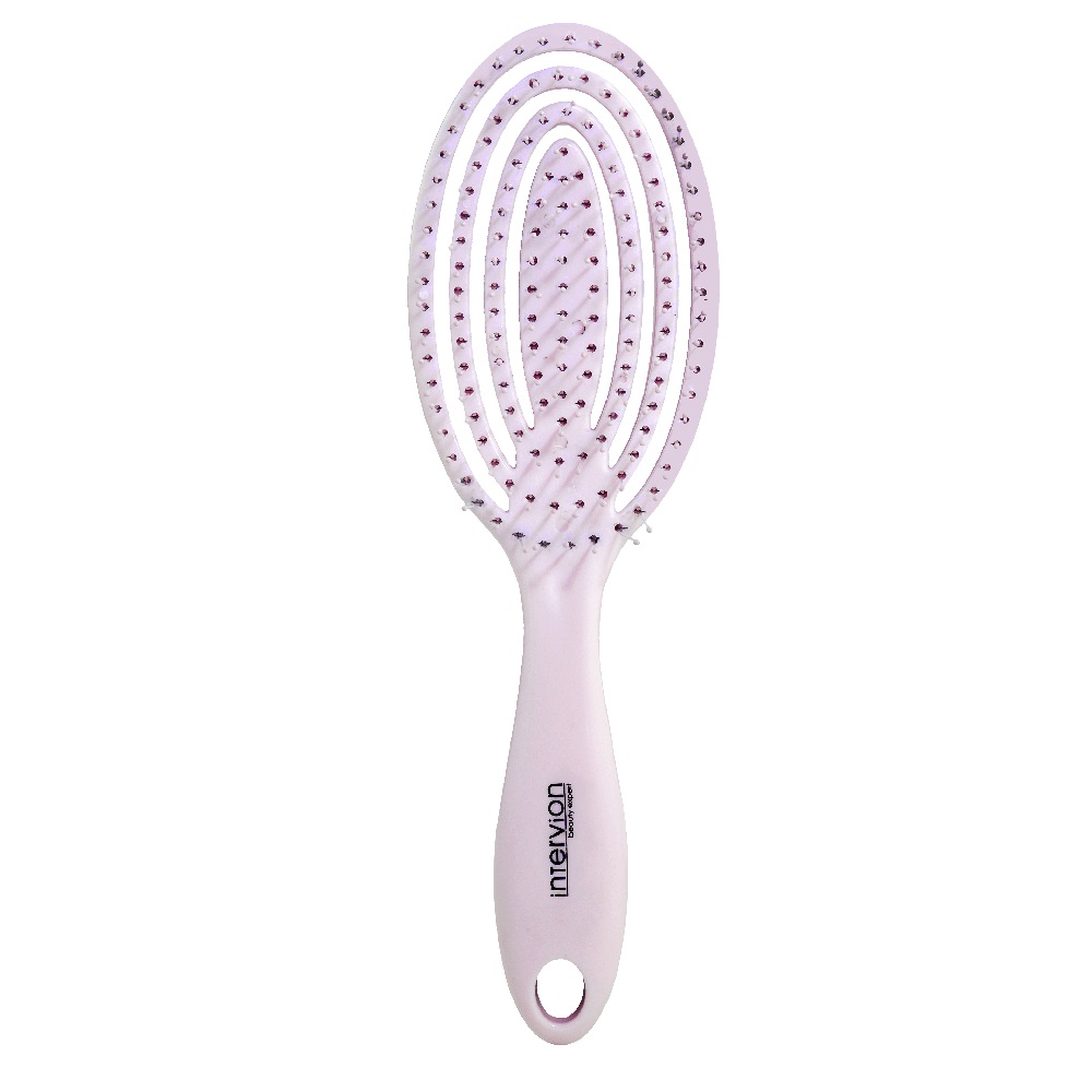 16475641649410028 iComfort Hair Brush szczotka do włosów Pudrowy Róż - obrazek 1
