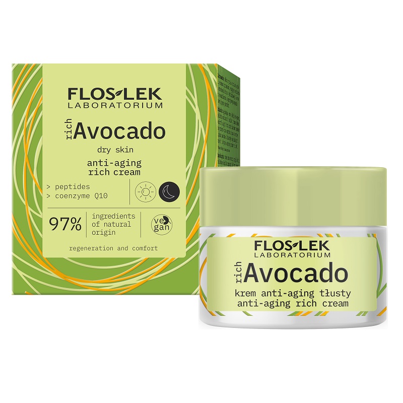 16492391699354073 richAvocado krem anti-aging tłusty na dzień i na noc 50ml - obrazek 1