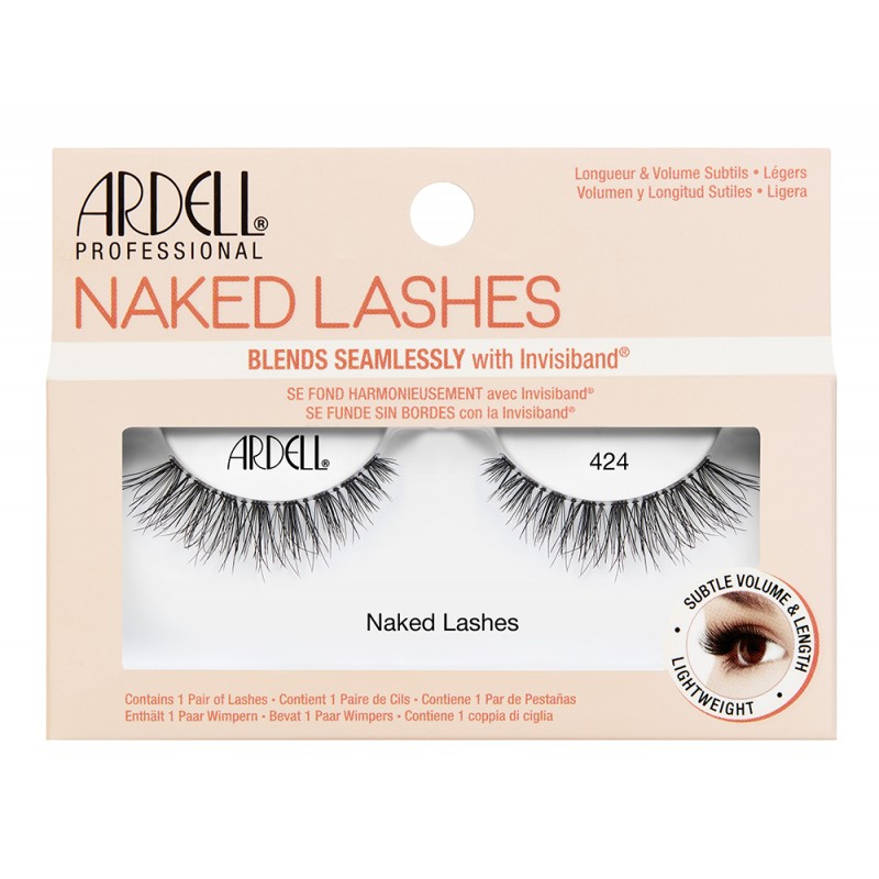 1653811588677868 Naked Lashes sztuczne rzęsy na pasku 424 Black - obrazek 1