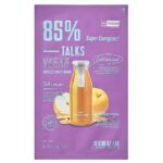 Talks Vegan Squeeze Sheet Mask odżywczo-rozświetlająca maseczka w płachcie dla skóry matowej Super Energizer 27g