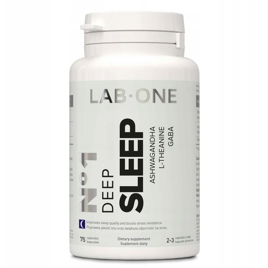 16617771744094525 N°1 Deep Sleep suplement diety wspierający sen i regenerację 75 kapsułek - obrazek 1