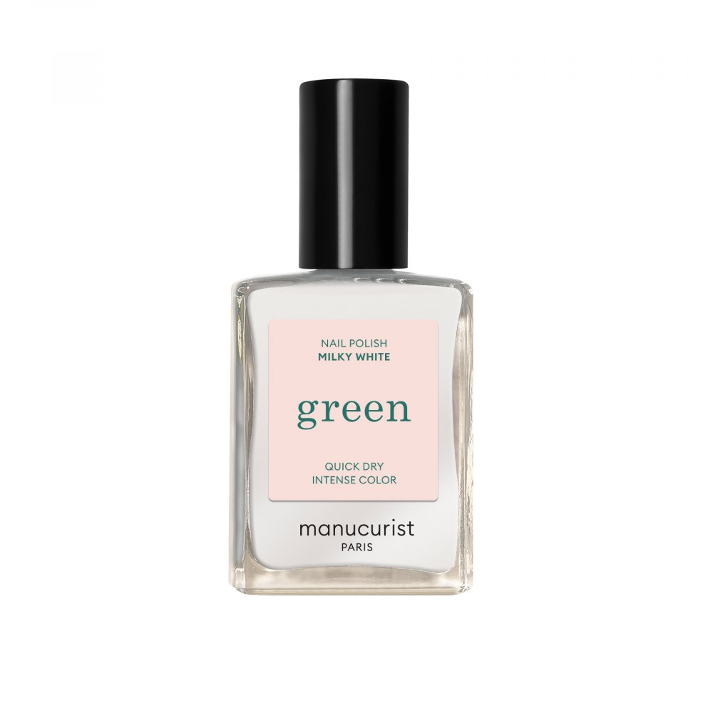 16665451767888401 Green Nail Polish lakier do paznokci Milky White 15ml - obrazek 1