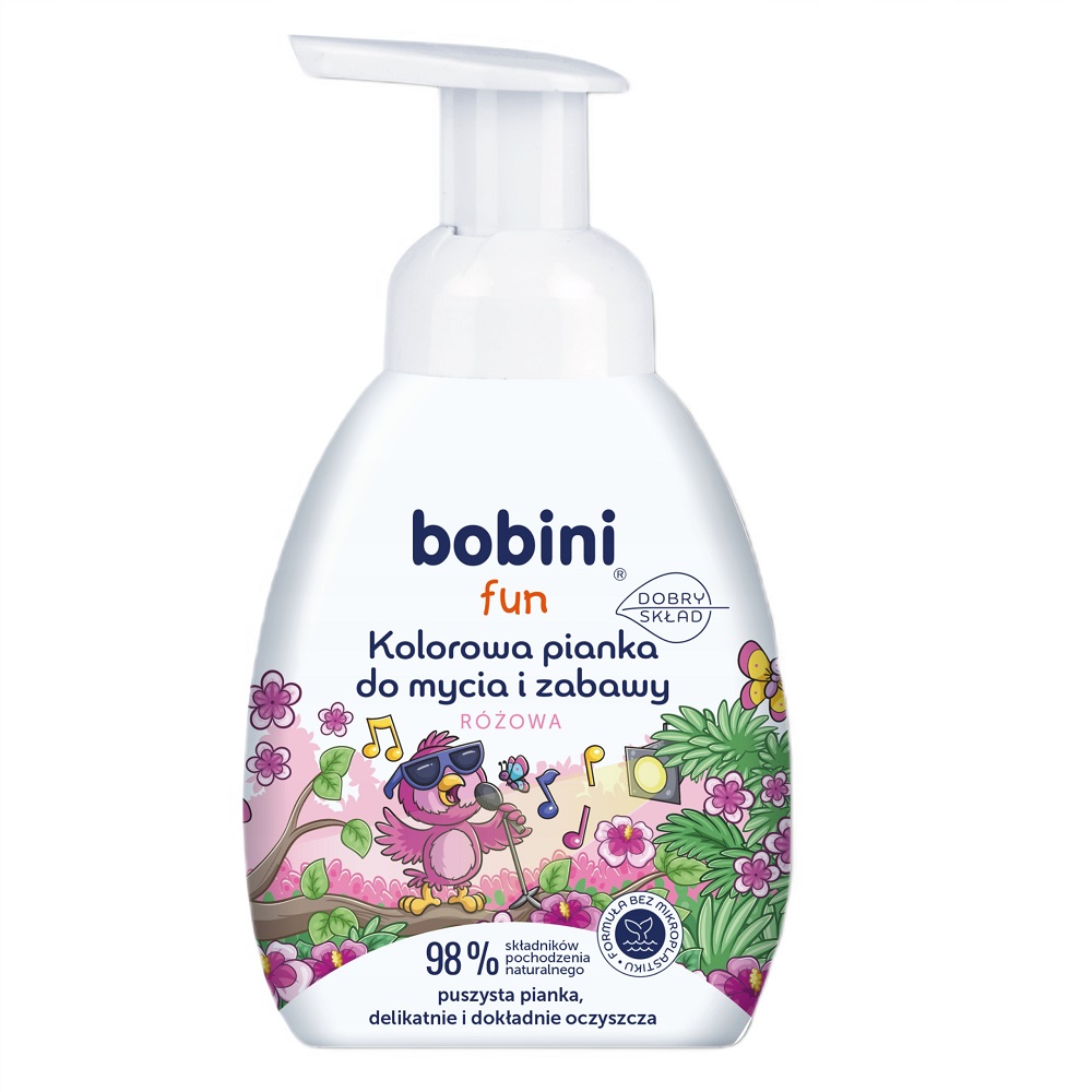 16721601754718316 Fun kolorowa pianka do mycia i zabawy Różowa 300ml - obrazek 1