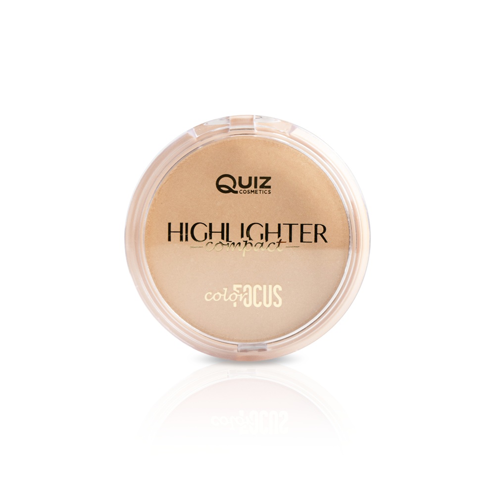 16723001758625980 Color Focus Highlighter Powder puder rozświetlający wzbogacony witaminą E N°02 Gold 10g - obrazek 1