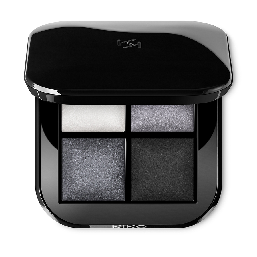 BRIGHT QUARTET BAKED EYESHADOW PALETTE 04 Bright Quartet Baked Eyeshadow Palette paleta czterech wypiekanych cieni do powiek 04 Smokye Eyes Profusion 3.2g - obrazek 1