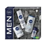 Men Silver Protect zestaw pianka do golenia 200ml + balsam po goleniu 100ml + antyperspirant roll-on 50ml + żel pod prysznic 250ml