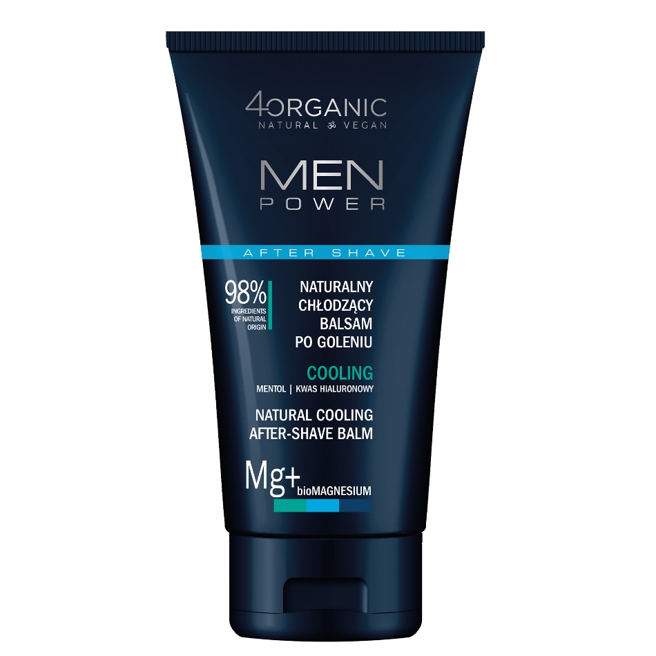 16903771687960407 Men Power naturalny chłodzący balsam po goleniu Cooling 150ml - obrazek 1
