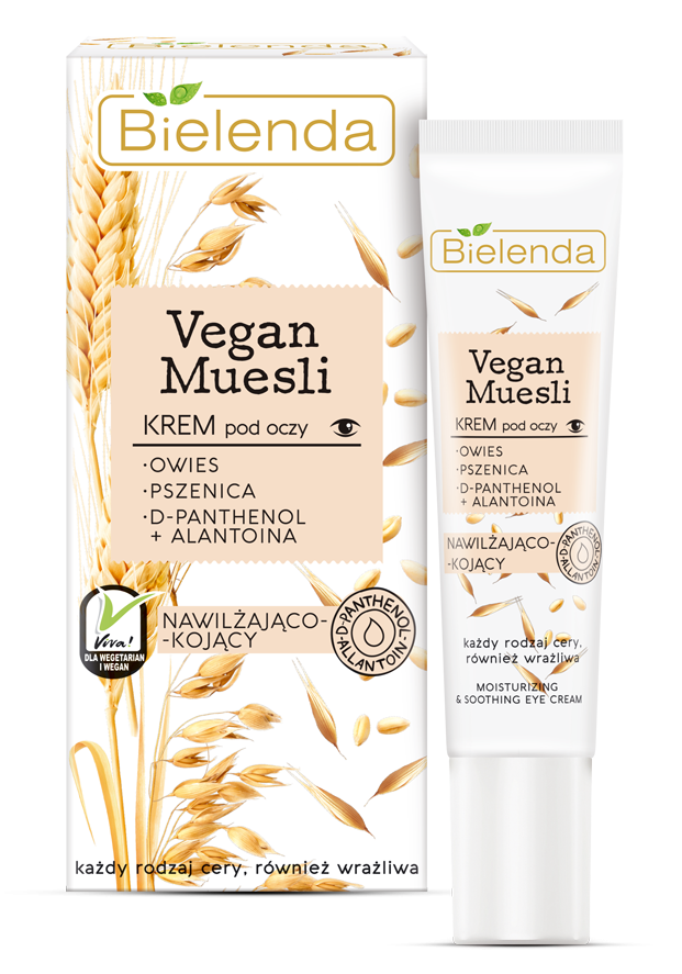 16939911587537438 Vegan Muesli Moisturizing & Soothing Cream krem nawilżająco-kojący pod oczy każdy rodzaj cery 15ml - obrazek 1