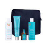 Luminous Wonders Hydration zestaw szampon do włosów 250ml + odżywka do włosów 250ml + kuracja do włosów 25ml + krem do rąk 100ml + kosmetyczka