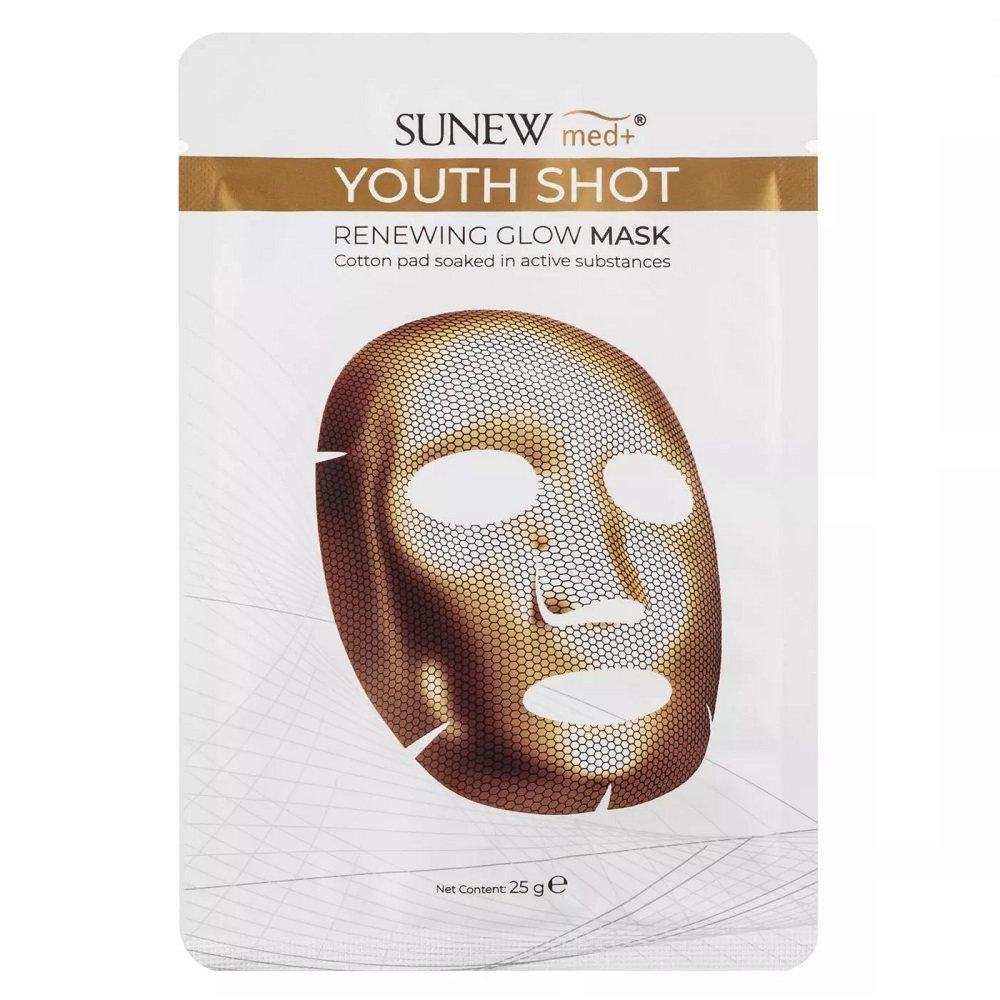 17041381686641878 Youth Shot Renewing Glow Mask rozświetlająca maska w płachcie 25g - obrazek 1