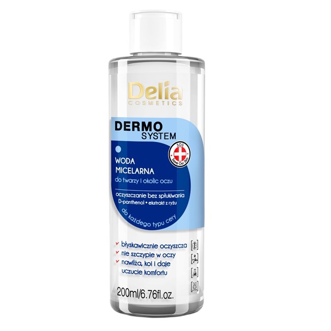17112771710741681 Dermo System woda micelarna do twarzy i okolic oczu 200ml - obrazek 1