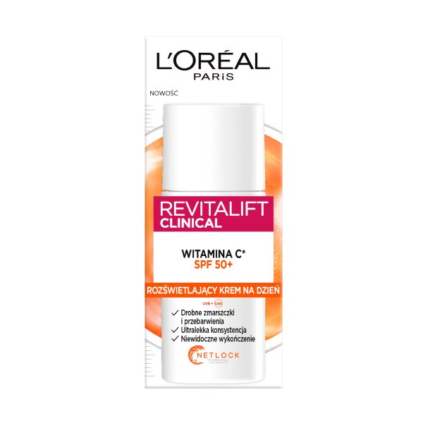 1720951676958578 Revitalift Clinical rozświetlający krem na dzień z witaminą C i SPF50+ 50ml - obrazek 1