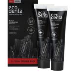 Black Whitening Toothpaste czarna pasta do zębów wybielająca z węglem 2x100ml