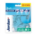 Flosser 3in1 wykałaczki z nicią i czyścikiem do języka 50szt.