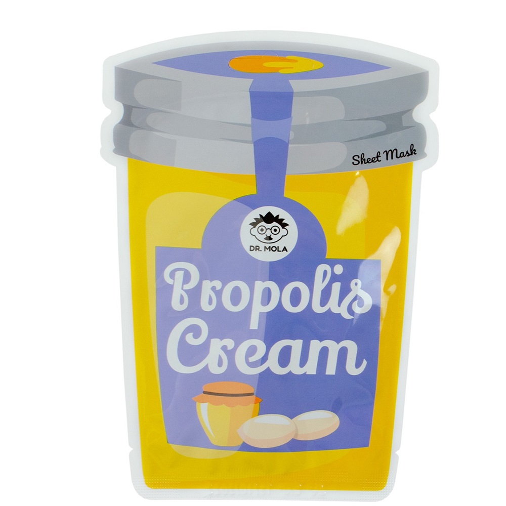17280831706263817 Propolis Cream odżywcza maseczka w płachcie na bazie propolisu 23ml - obrazek 1