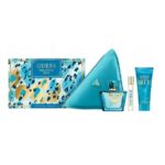Seductive Blue zestaw woda toaletowa spray 75ml + balsam do ciała 100ml + woda toaletowa spray 15ml + kosmetyczka