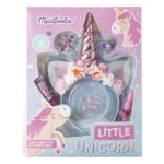 Little Unicorn zestaw opaska do włosów + pomadka do ust + błyszczyk + naklejki