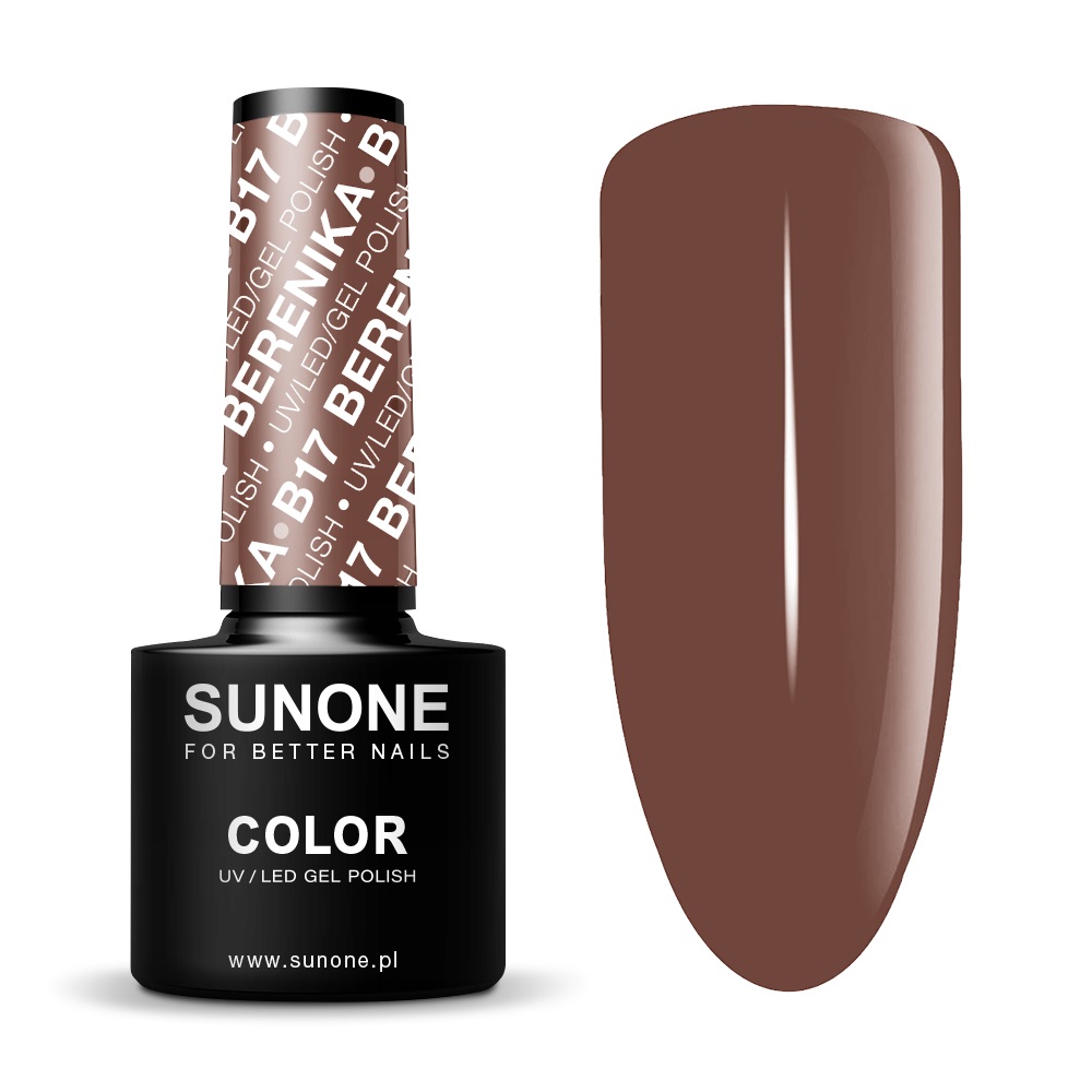 17467891713788338 UV/LED Gel Polish Color lakier hybrydowy B17 Berenika 5g - obrazek 1