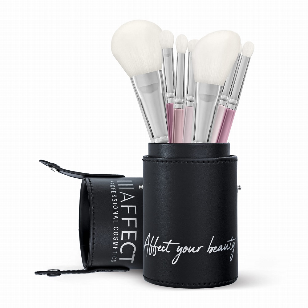 17468521628665245 Brush zestaw 7 pędzli do makijażu w tubie KM00T - obrazek 1