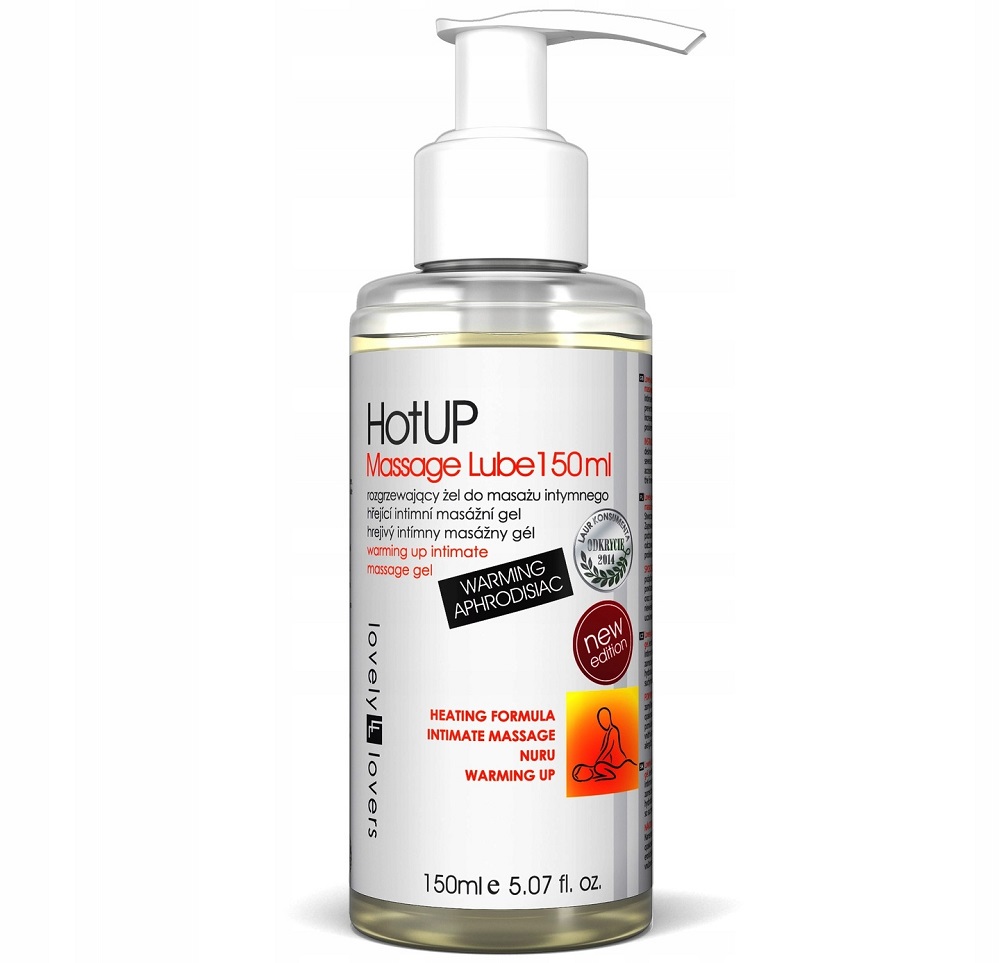 1747021626085045 HotUp Massage Lube rozgrzewający żel do masażu intymnego 150ml - obrazek 1