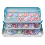 Disney Frozen Makeup Case Triple Layer Beauty Tin zestaw kosmetyków do makijażu dla dzieci