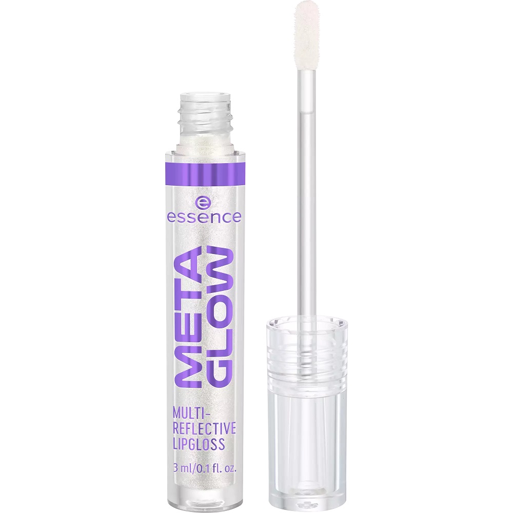 17697751715063910 Meta Glow Multi-Reflective Lipgloss błyszczyk do ust z opalizującym połyskiem 01 Cyber Space 3ml - obrazek 1