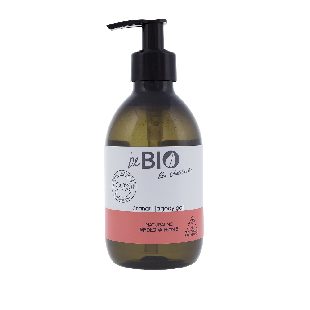 17702181644906053 Naturalne mydło w płynie Granat i Jagody Goji 300ml - obrazek 1