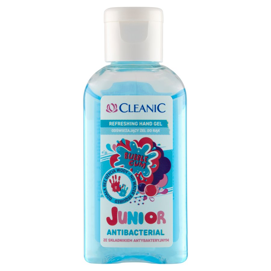17717081616732473 Junior Antibacterial Refreshing Hand Gel odświeżający żel do rąk dla dzieci Bubble Gum 50ml - obrazek 1