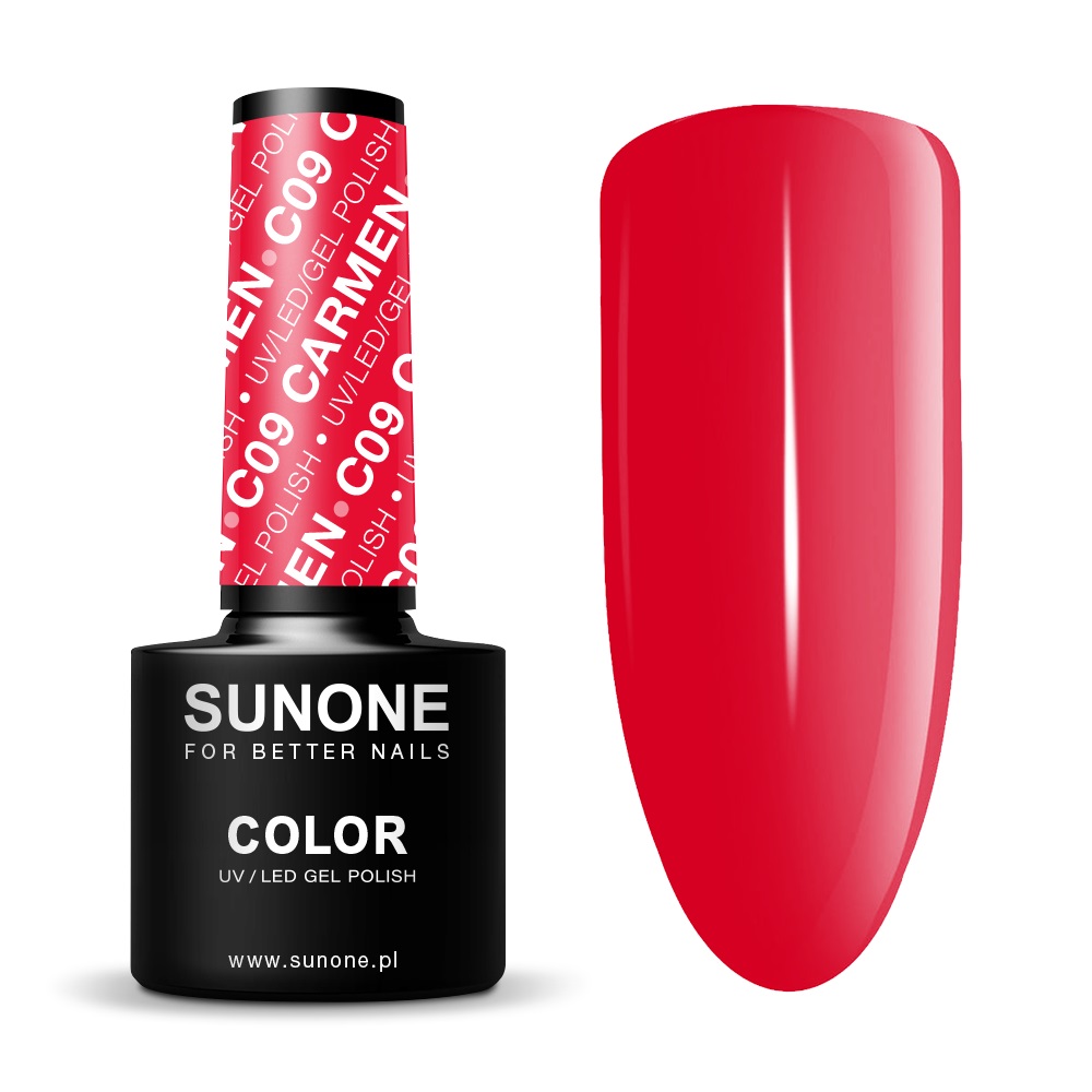 1774671755925438 UV/LED Gel Polish Color lakier hybrydowy C09 Carmen 5g - obrazek 1