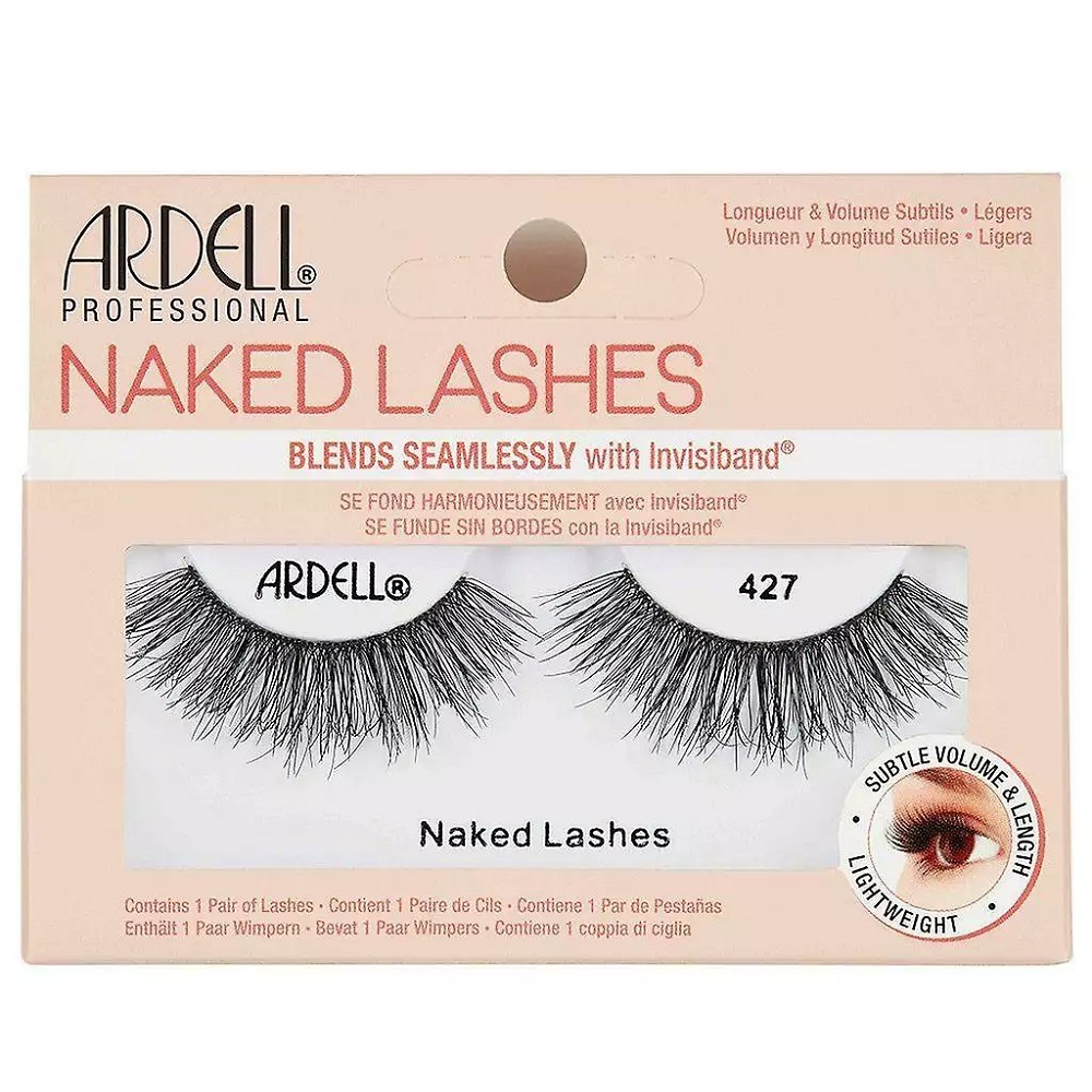 17747611699956419 Naked Lashes sztuczne rzęsy na pasku 427 Black - obrazek 1