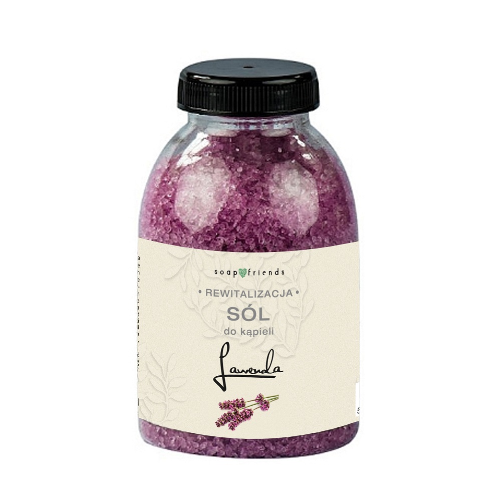 17772961693195134 Drobnoziarnista sól do kąpieli Lawenda 250g - obrazek 1