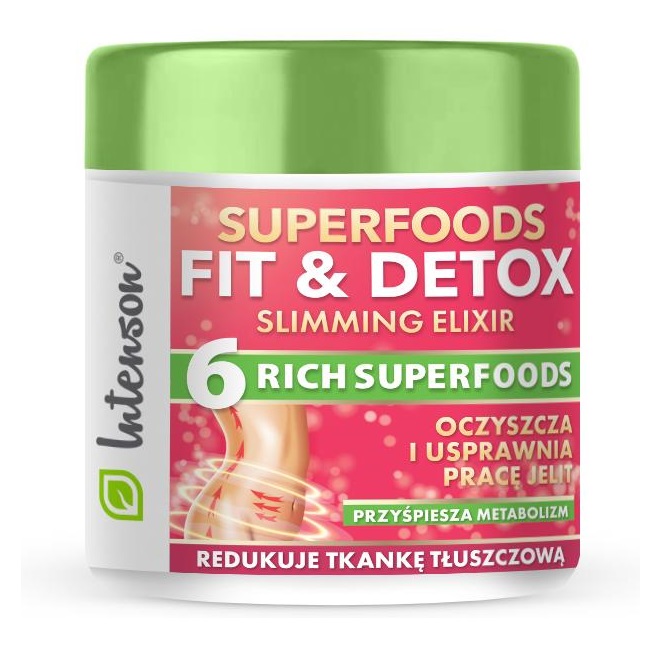 17795581692795920 Superfoods Fit & Detox Elixir koktajl błonnikowy suplement diety 135g - obrazek 1