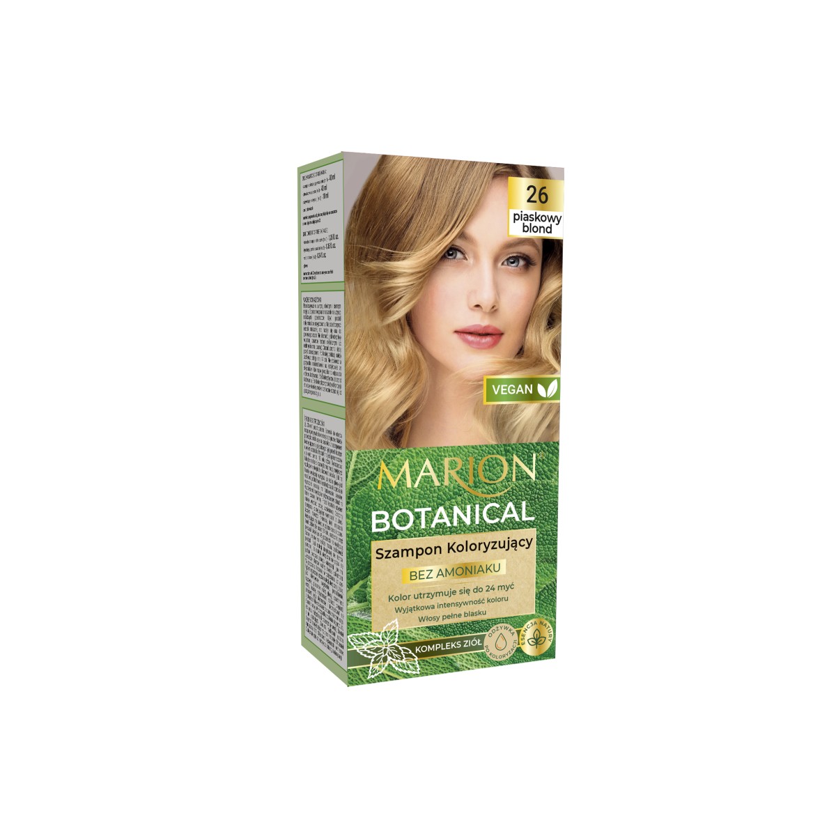 17805661675171046 Botanical szampon koloryzujący bez amoniaku 26 Piaskowy Blond 90ml - obrazek 1