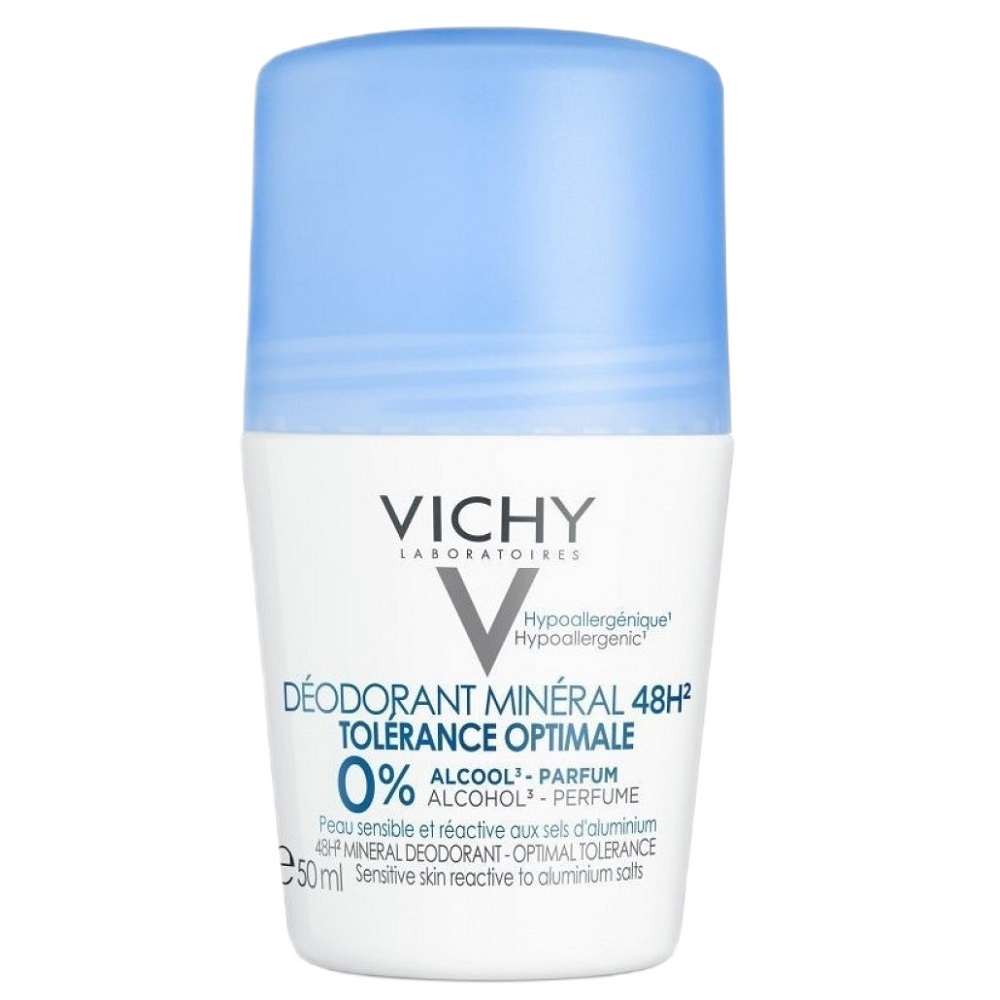 17819571708322868 Optimal Tolerance 48H mineralny dezodorant w kulce 50ml - obrazek 1