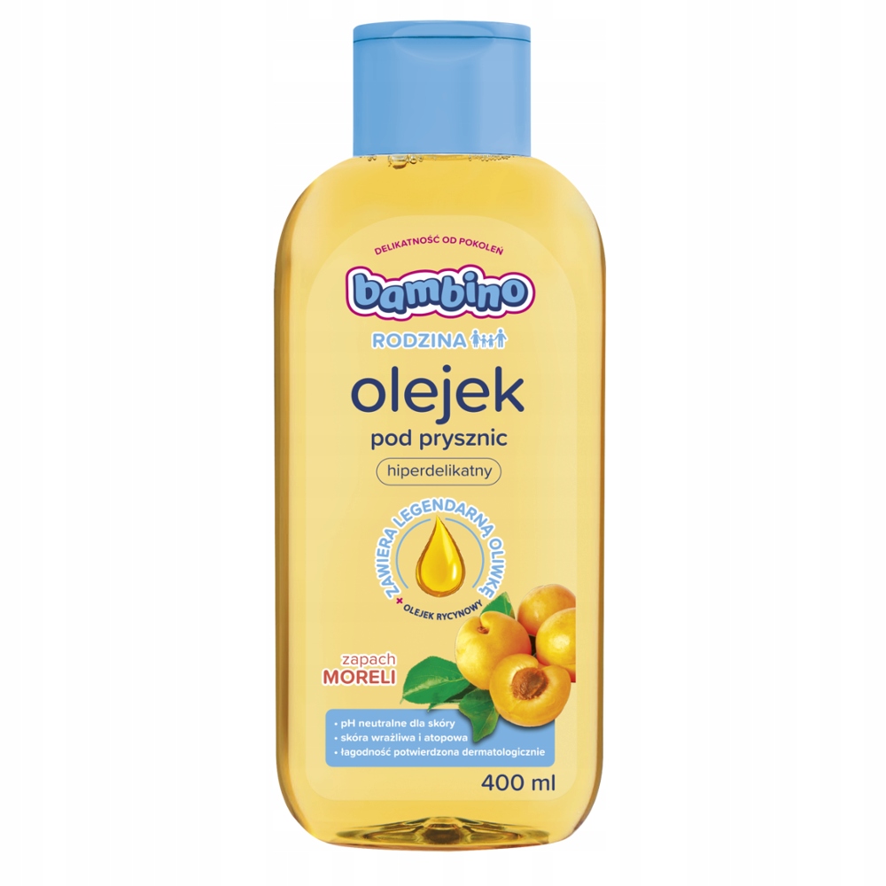 17820201652263903 Rodzina olejek pod prysznic hiperdelikatny Morela 400ml - obrazek 1
