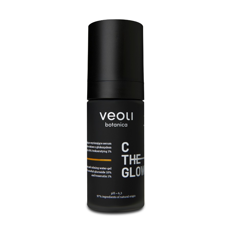 17894901739509590 C The Glow rozjaśniająco-wyciszające serum wodno-żelowe z glukozydem askorbylu 10% i trokserutyną 1% 30ml - obrazek 1