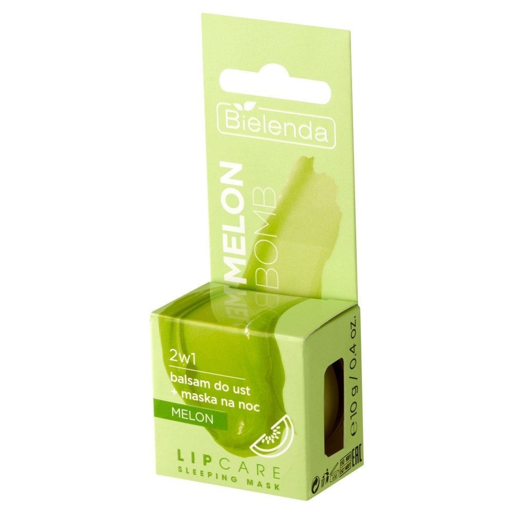 17927361695035966 Lip Care balsam do ust + maska na noc 2w1 Melon Bomb 10g - obrazek 1