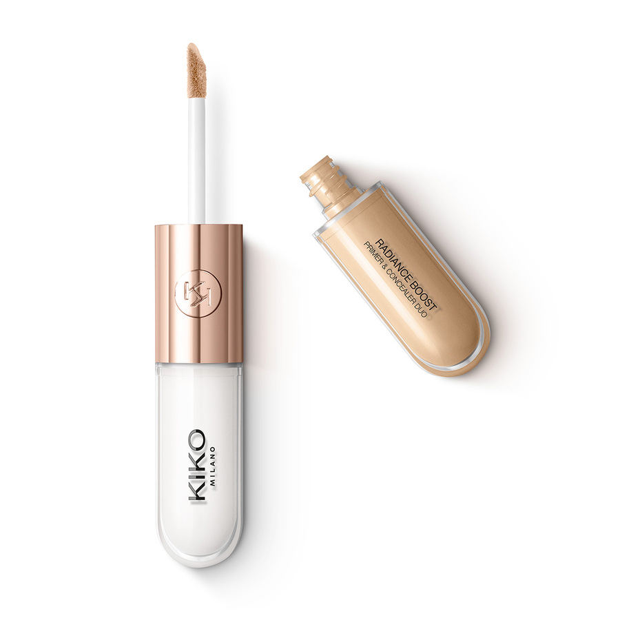 KM000000171006B Radiance Boost Primer & Concealer Duo primer i korektor pod oczy dwa w jednym 06 Natural Beige 9ml - obrazek 1