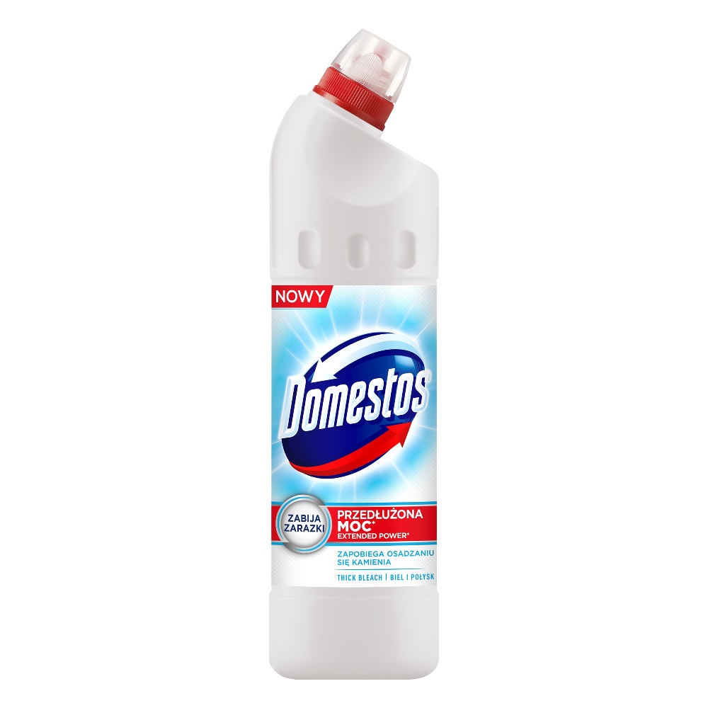 18027241571998681 Przedłużona Moc Biel & Połysk płyn czyszcząco-dezynfekujący 1250ml - obrazek 1
