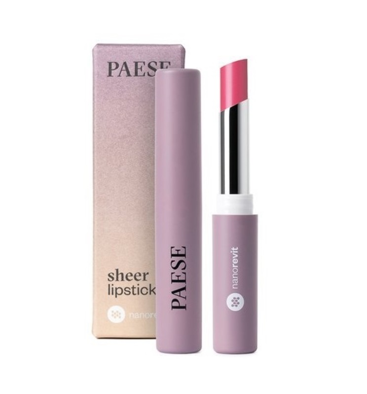 18186281582620388 Nanorevit Sheer Lipstick koloryzująca pomadka do ust 31 Natural Pink 4.3g - obrazek 1