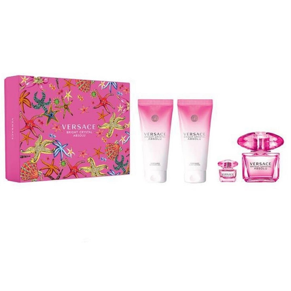 18188891730193061 Bright Crystal Absolu zestaw woda perfumowana spray 90ml + woda perfumowana 5ml + żel pod prysznic 100ml + balsam do ciała 100ml - obrazek 1