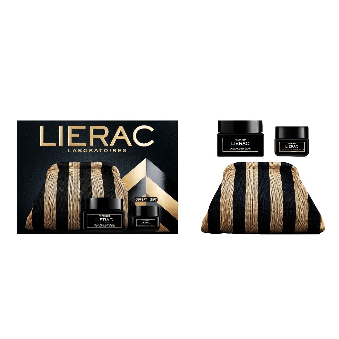 18189491761566652 Premium zestaw bogaty krem przeciwstarzeniowy 50ml + przeciwstarzeniowy krem pod oczy 20ml + kosmetyczka - obrazek 1