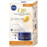 Q10 Energy zestaw rozświetlający krem na dzień 50ml + regenerujący krem na noc 50ml