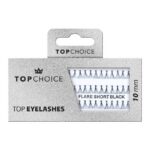 Top Eyelashes kępki rzęs Flare Short Black 10mm 37924